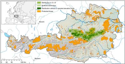 Future Representation of Species’ Climatic Niches in Protected Areas: A Case Study With Austrian Endemics